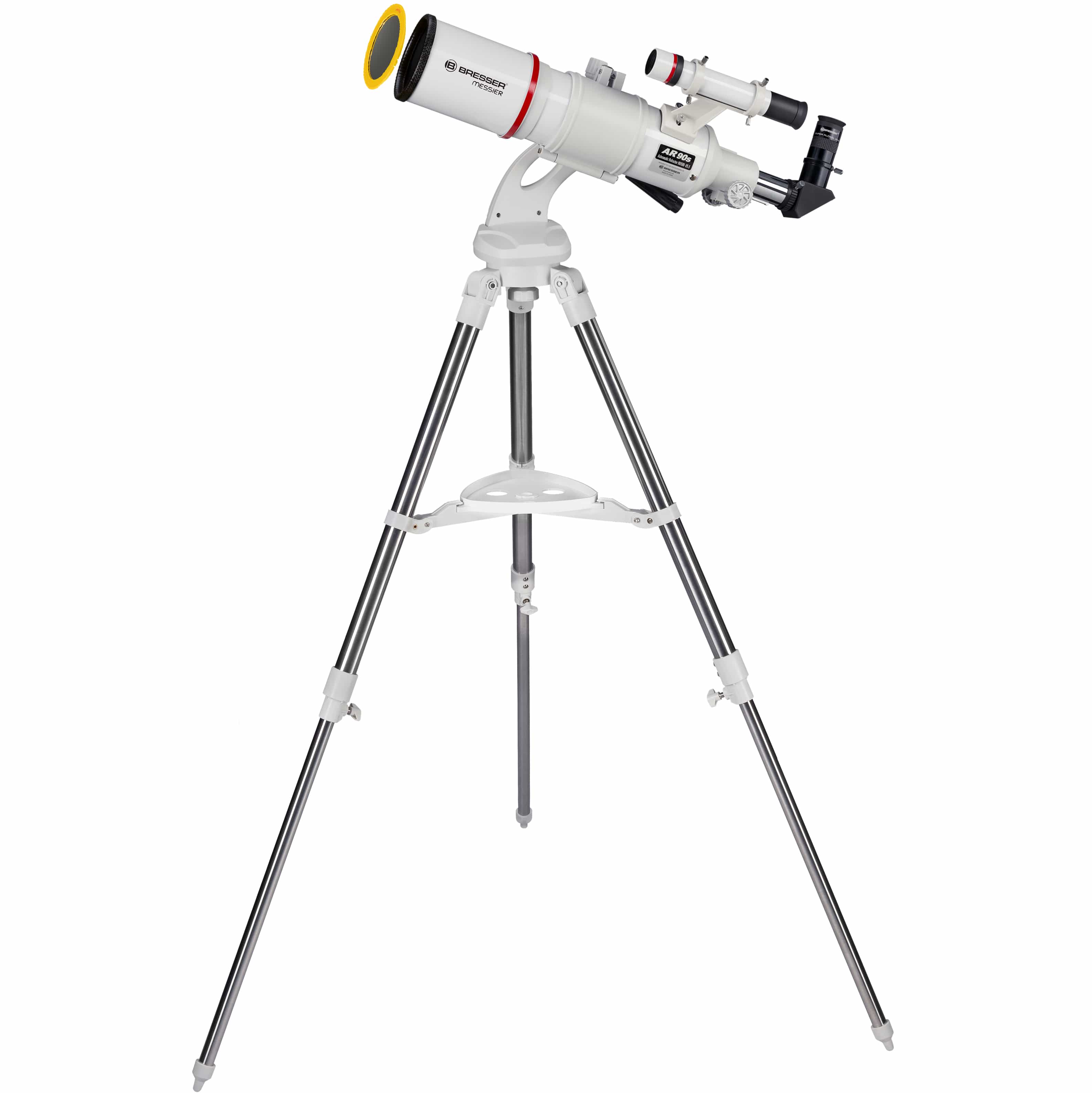 Телескоп Bresser Messier AR-90s/500 NANO AZ з сонячним фільтром (4790505), 927785
