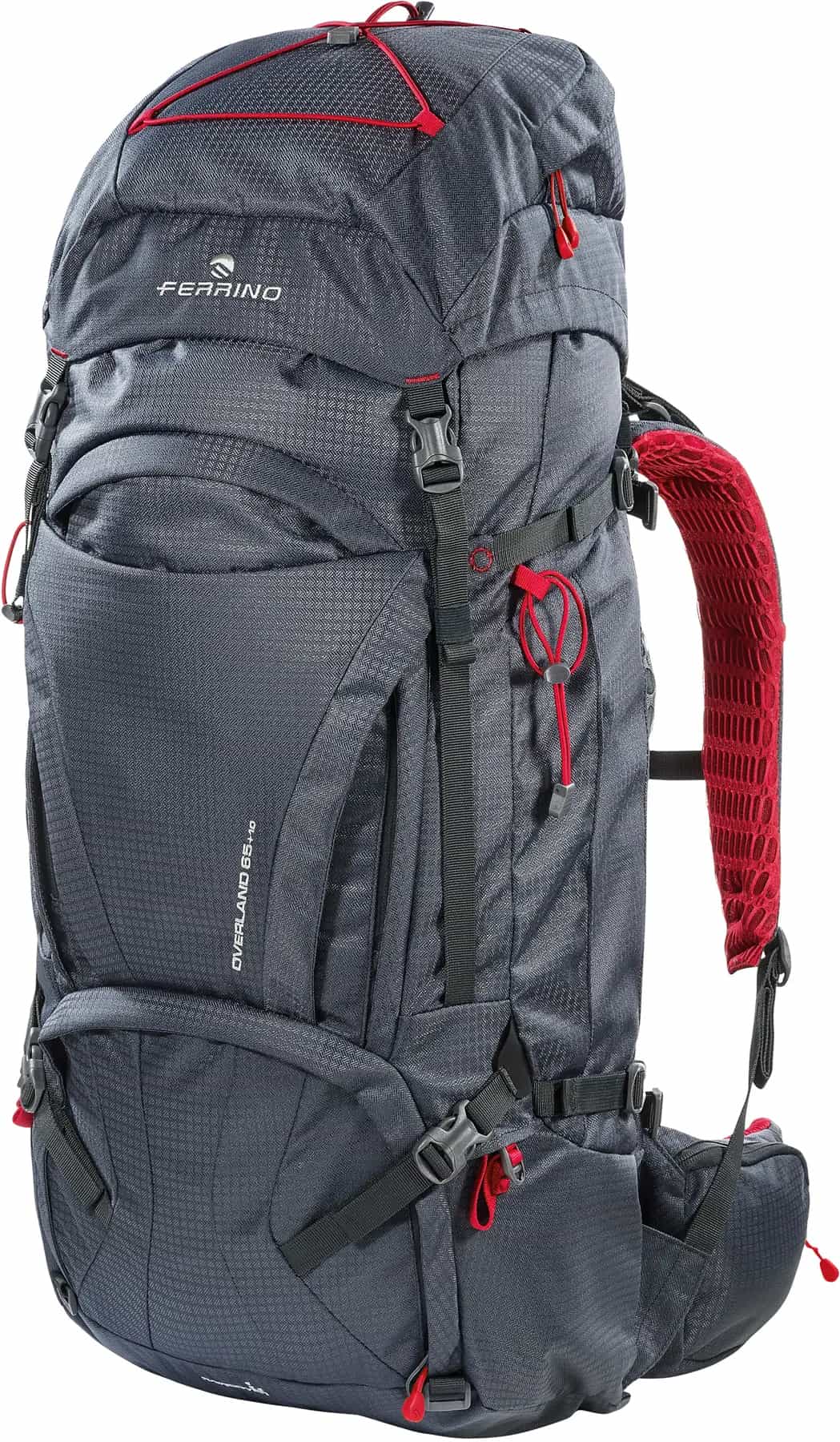 Рюкзак туристичний Ferrino Overland 65+10L Dark Grey (75671HCC), 926459