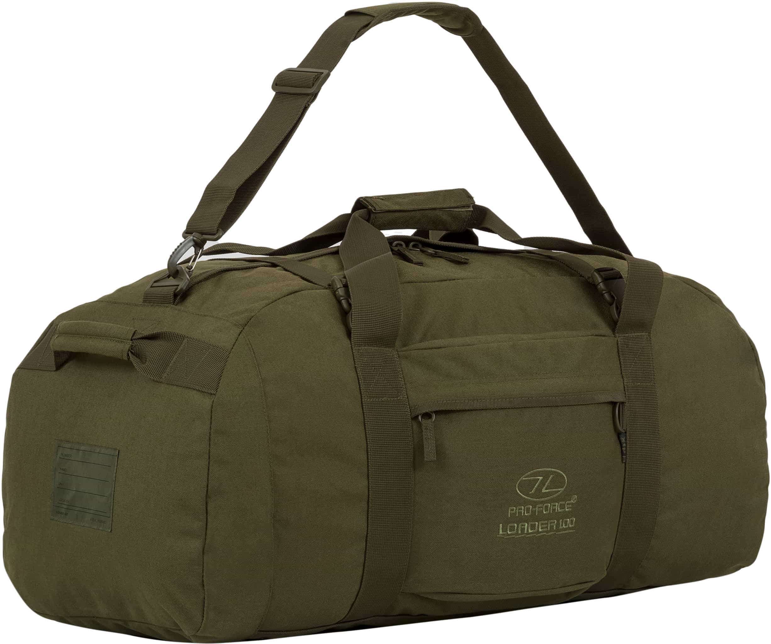 Сумка дорожня Highlander Loader 100 Holdall Olive (LR100-OG), 925491