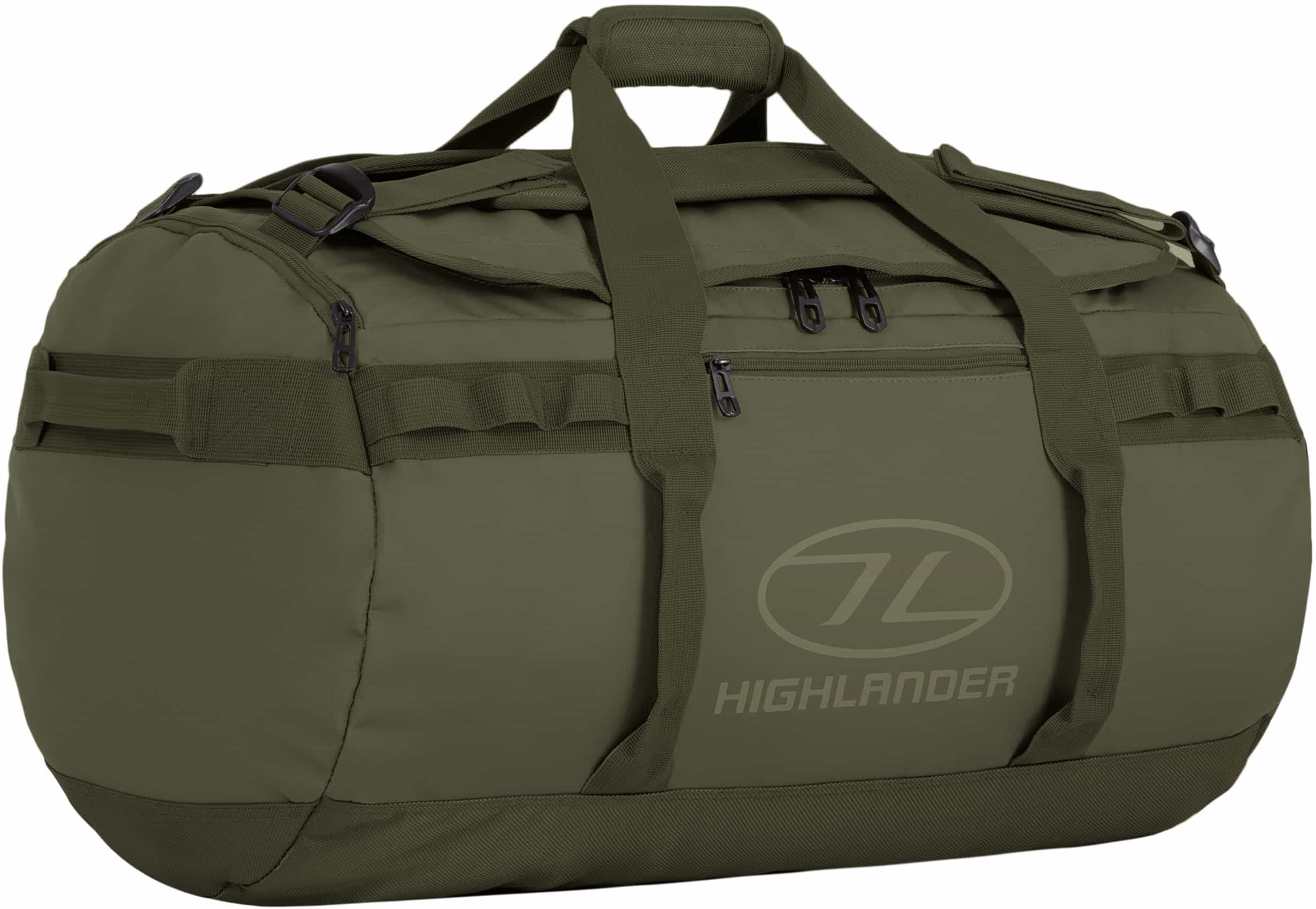 Сумка дорожня водозахисна Highlander Storm 65L Olive (DB123-OG), 927453