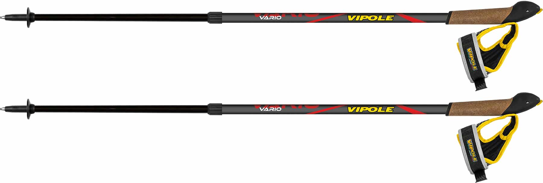 Палиці для скандинавської ходьби Vipole Vario Red DLX (S20 30), 929892