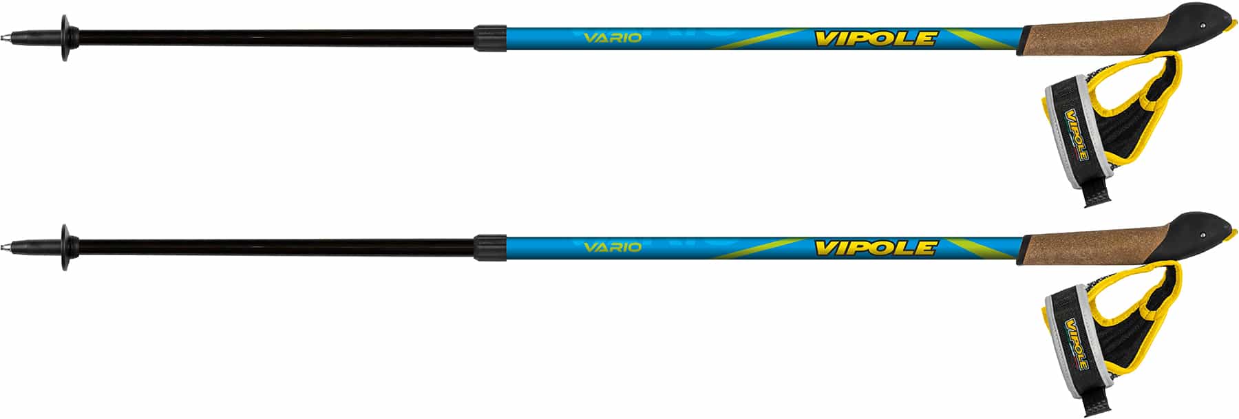 Палиці для скандинавської ходьби Vipole Vario Novice Blue/Green (S20 33), 929895