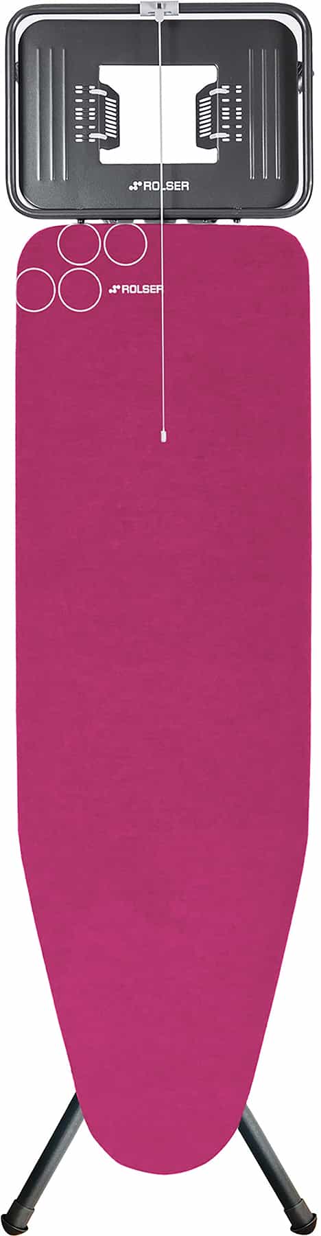 Дошка для прасування Rolser K-TRES Black Tube Fucsia (K03016-2091), 930453