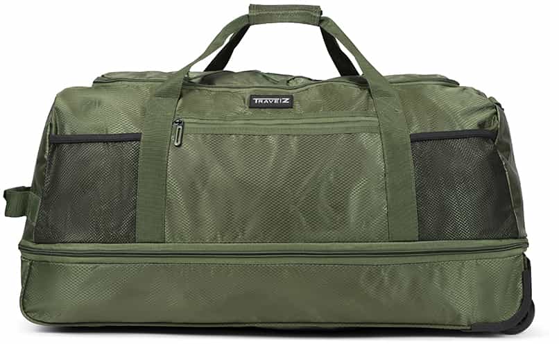 Сумка дорожня на колесах TravelZ Wheelbag Doubleloader foldable green  (603097), 931070