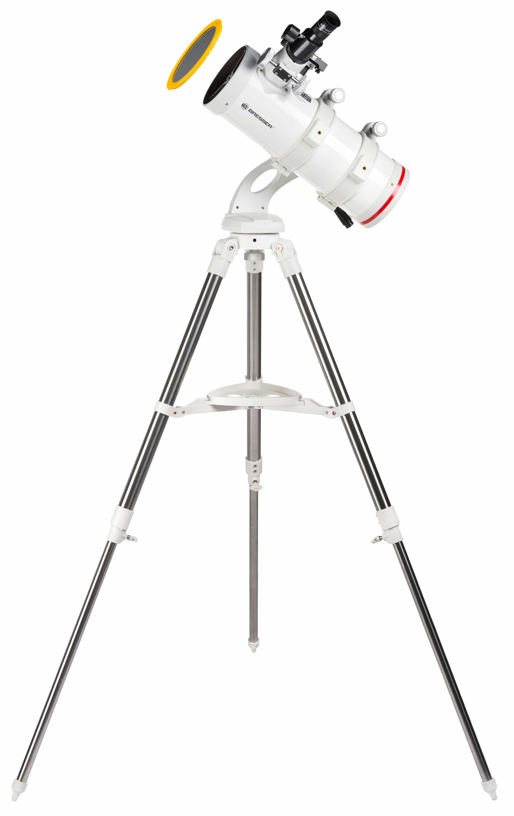 Телескоп Bresser Nano NT-114/500 AZ з сонячним фільтром і адаптером для смартфона (4514500), 925518