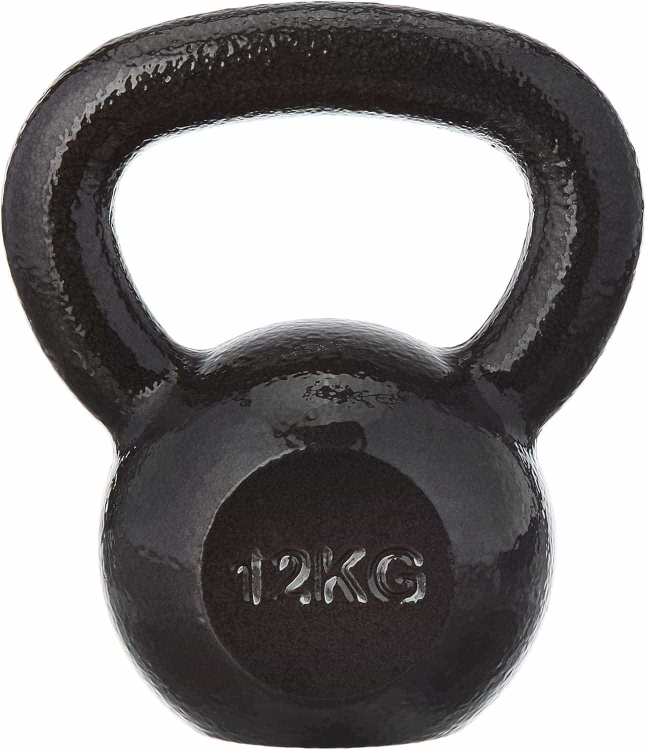 Гиря чавунна Toorx 12 кг з гумовою підставкою Black (KGV-12), 931120