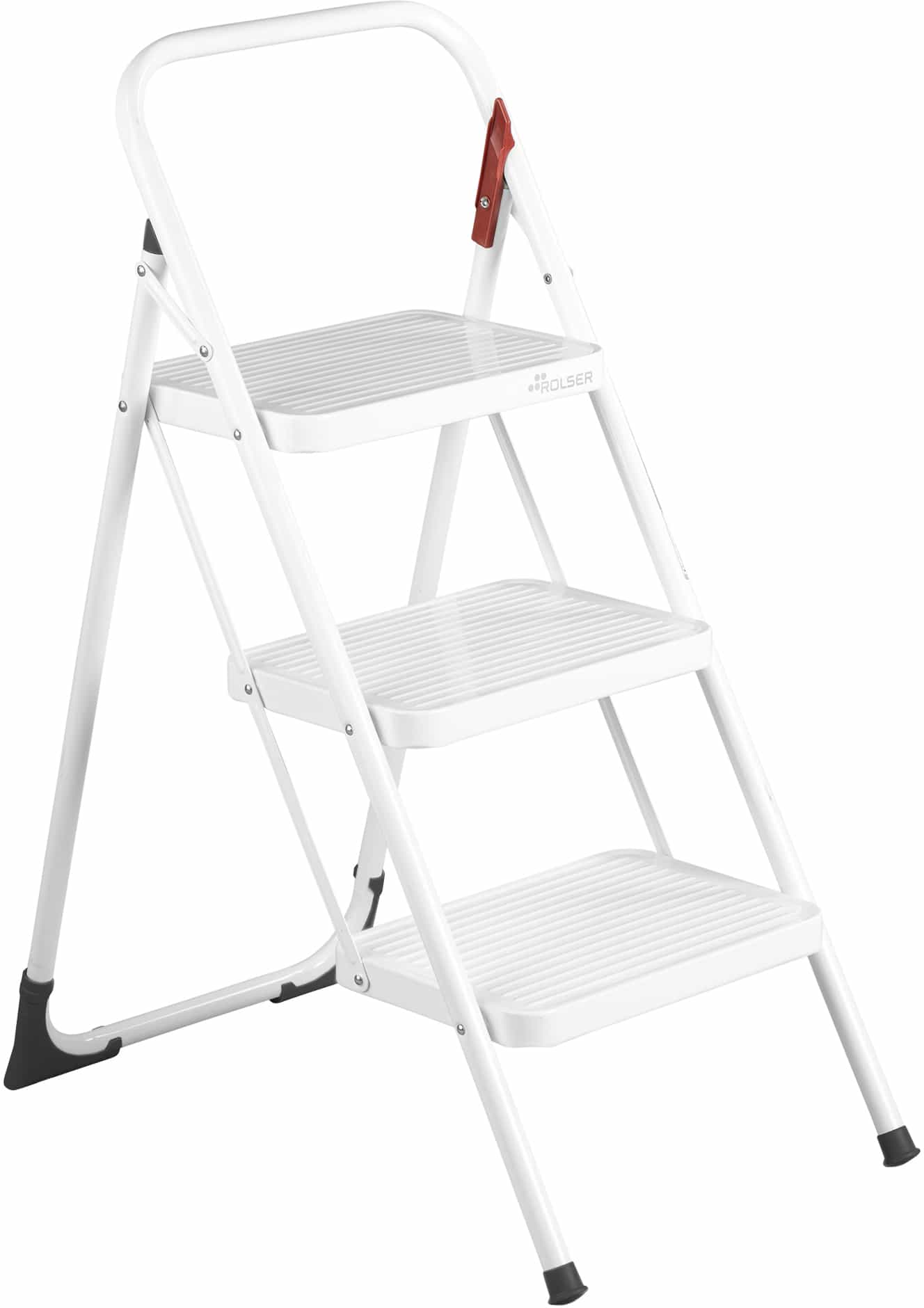 Драбина Rolser Taburete M/11 UNE 3 щаблі  Blanco (MET004-1024), 931177