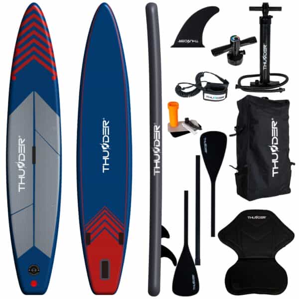 Надувна SUP дошка THUNDER STEEL RED 365, STEEL RED