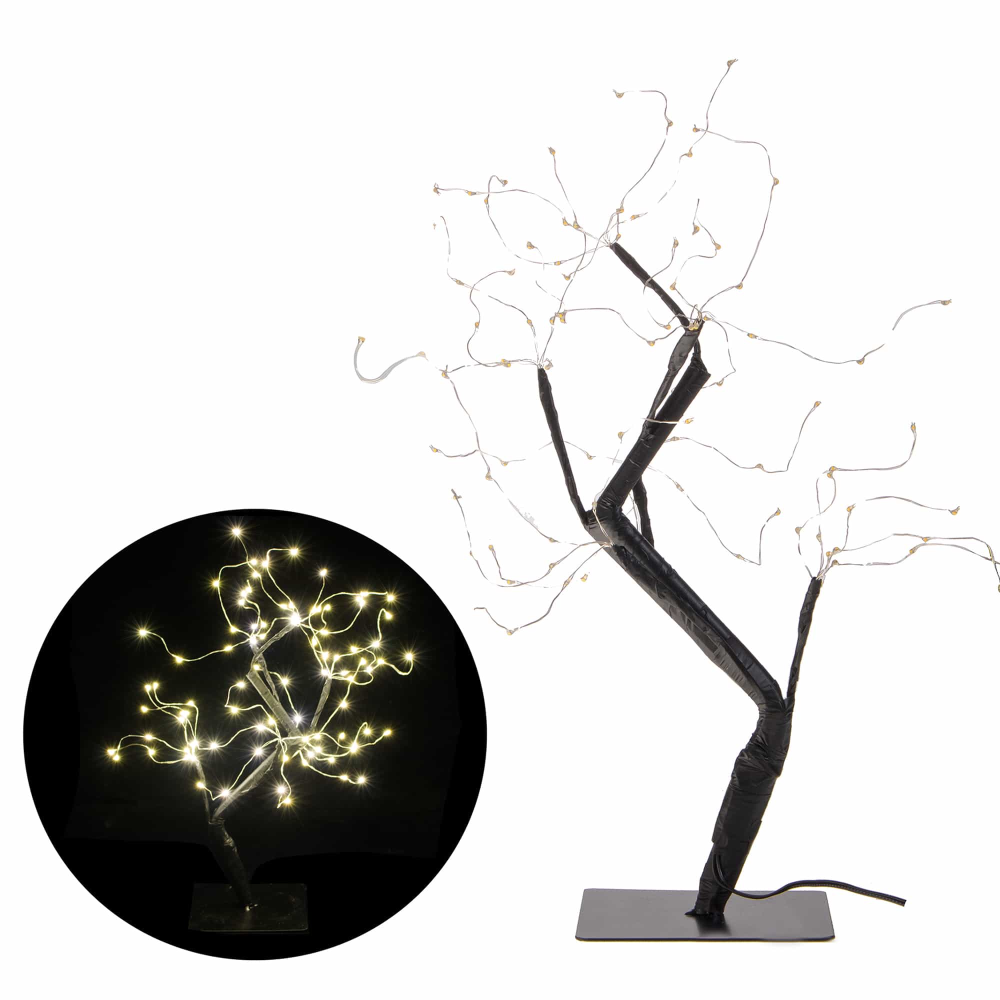 Дерево світлодіодне Springos 45 см 90 LED Warm White, CL0119