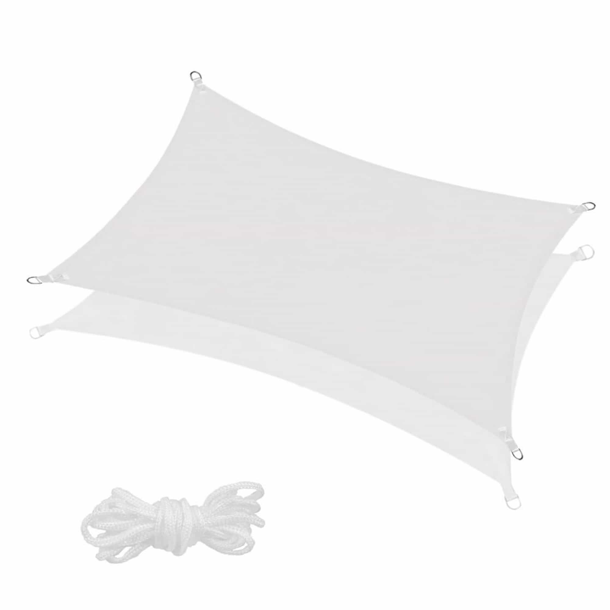 Тент-парус від сонця Springos 4 x 2 м Light Grey, SN1037