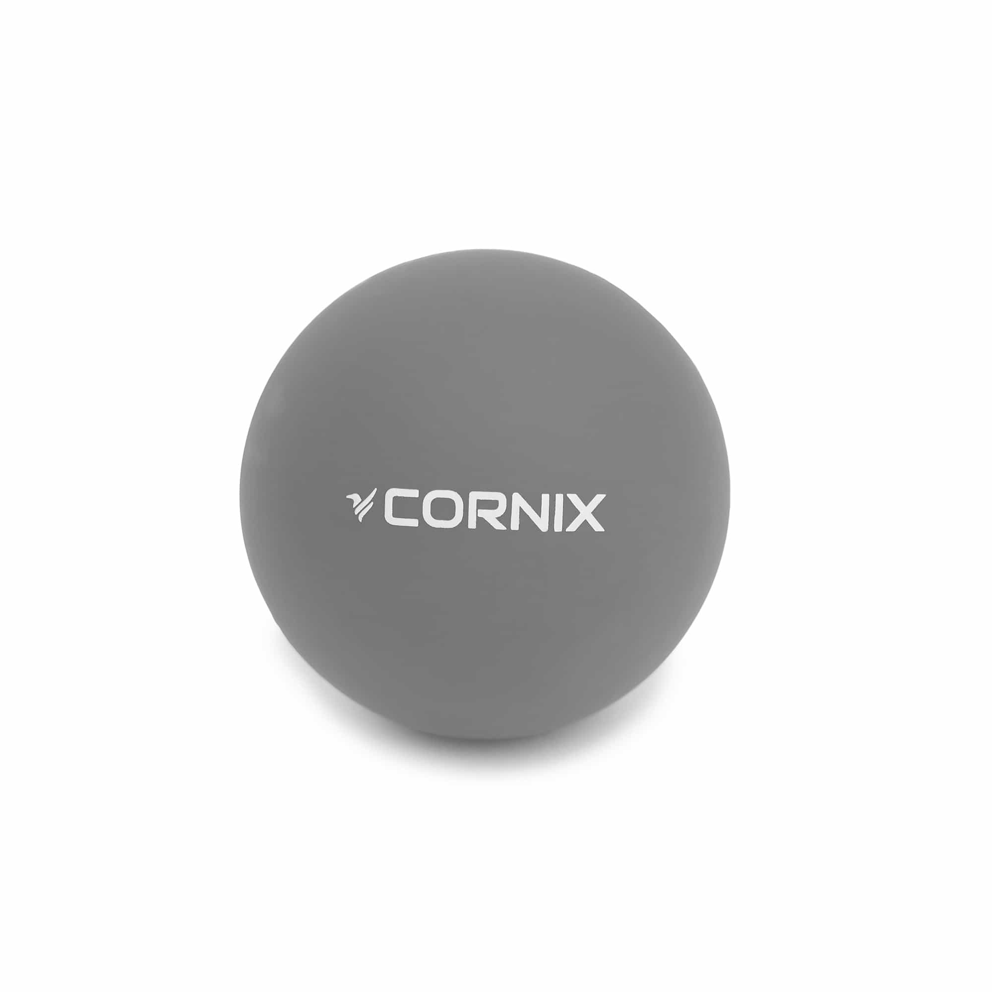 Масажний м'яч Cornix Lacrosse Ball 6.3 см сірий, XR-0120