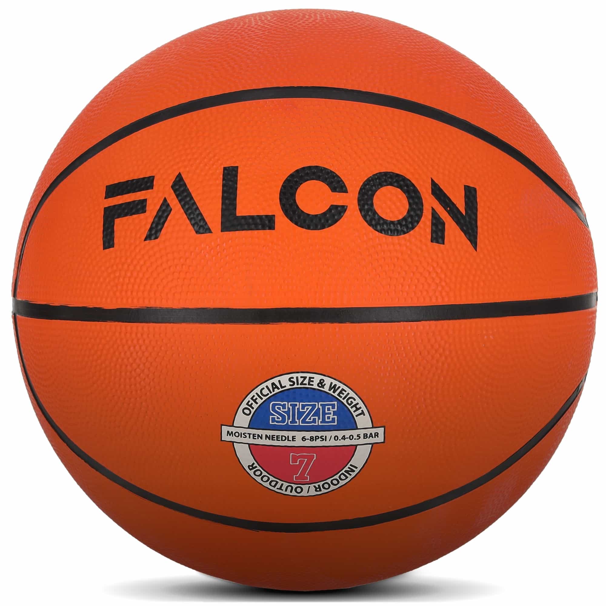 М'яч баскетбольний Falcon Classic Orange Size 7 (P-5905973404242), P-5905973404242