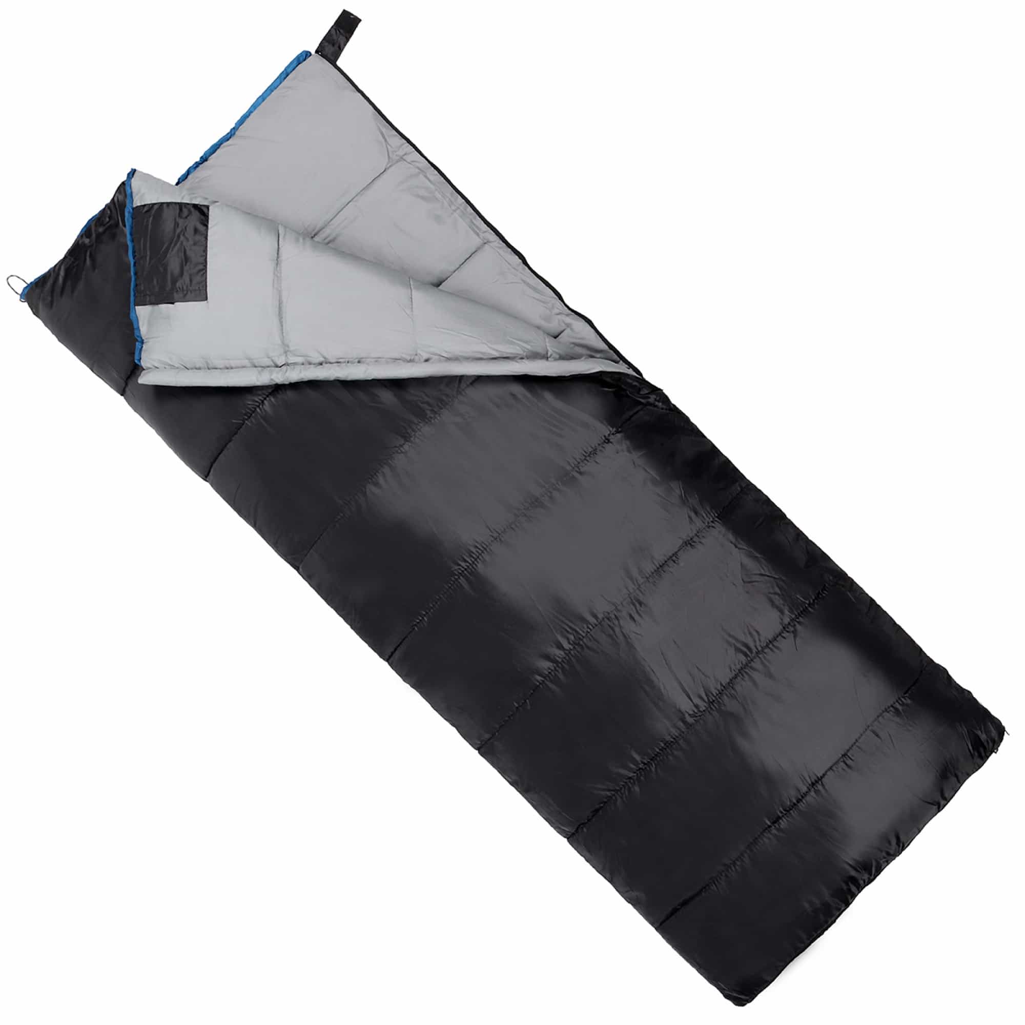 Спальний мішок (спальник) ковдра SportVida SV-CC0069 -3 ...+21°C L Black/Grey, SV-CC0069
