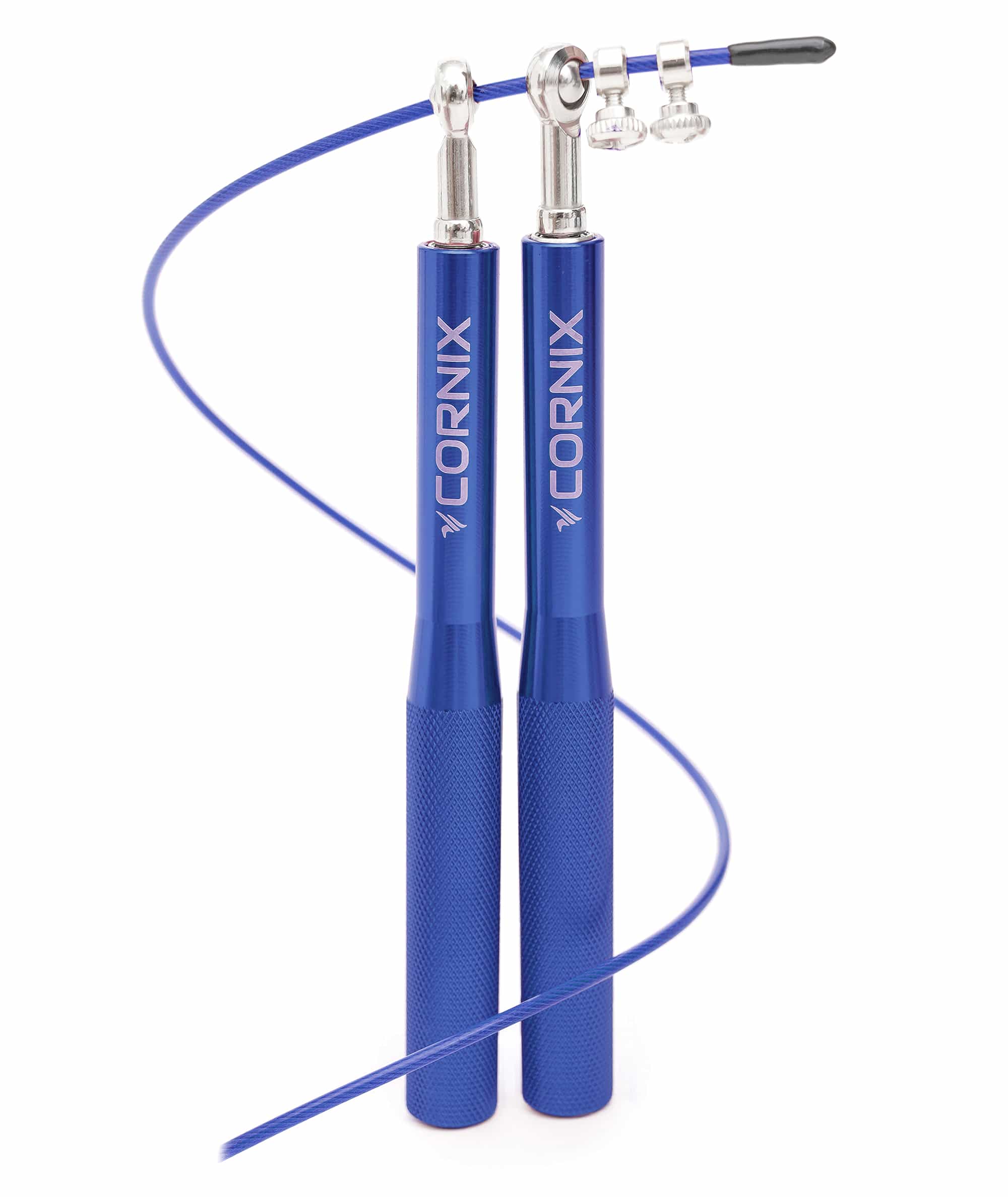 Скакалка швидкісна для кросфіту Cornix Speed Rope блакитна, XR-0153
