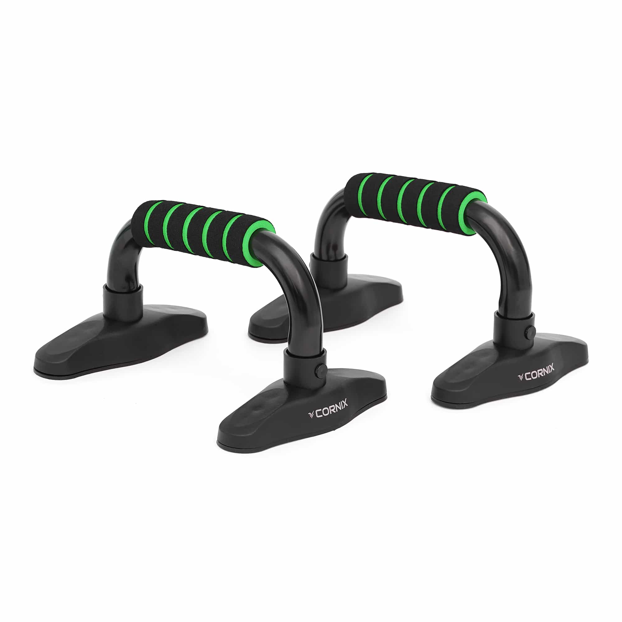 Упори для віджимань Cornix Push-up Bars Black/Green, XR-0169