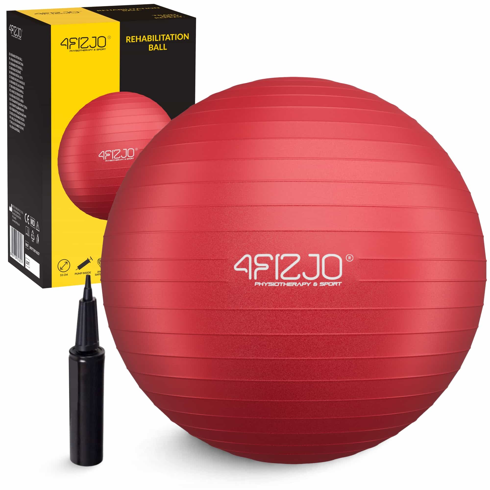 Фітбол 4FIZJO Anti-Burst 55 см, P-5907222931509