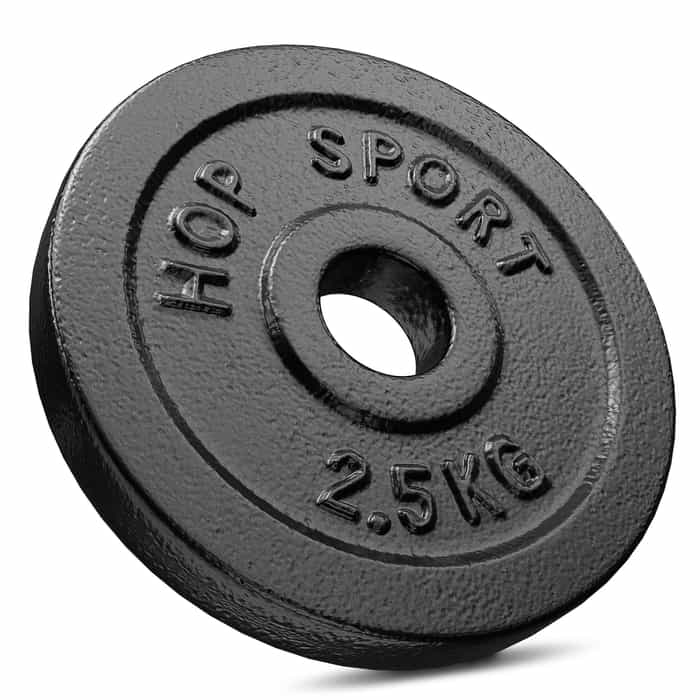 Диск металевий Hop-Sport 2.5 кг, 5906190239143