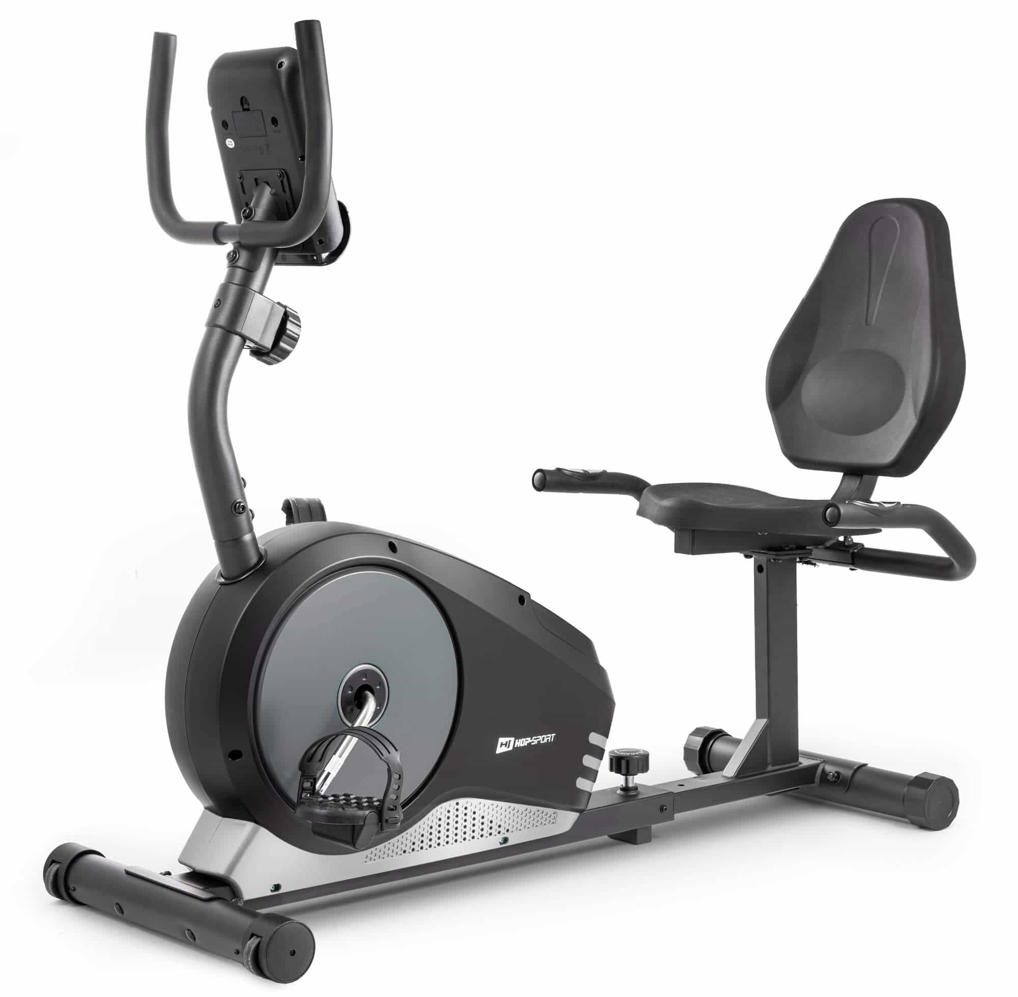 Велотренажер Hop-Sport 040L Root Black/Silver/Grey, 5902308216419