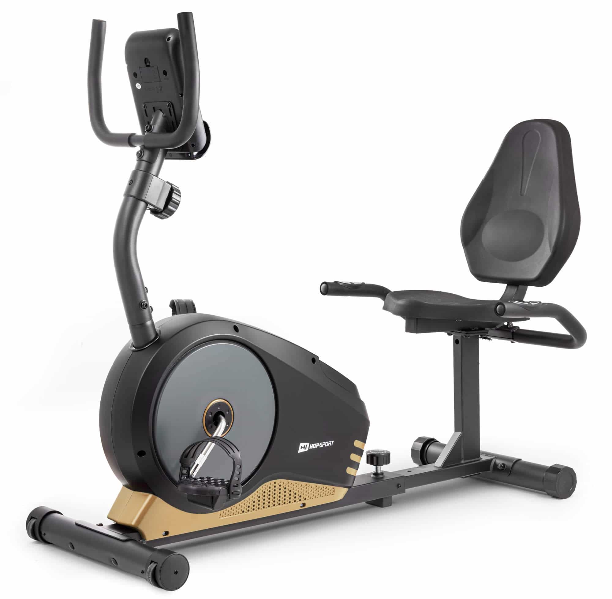 Велотренажер Hop-Sport 040L Root Black/Gold/Grey, 5902308219878