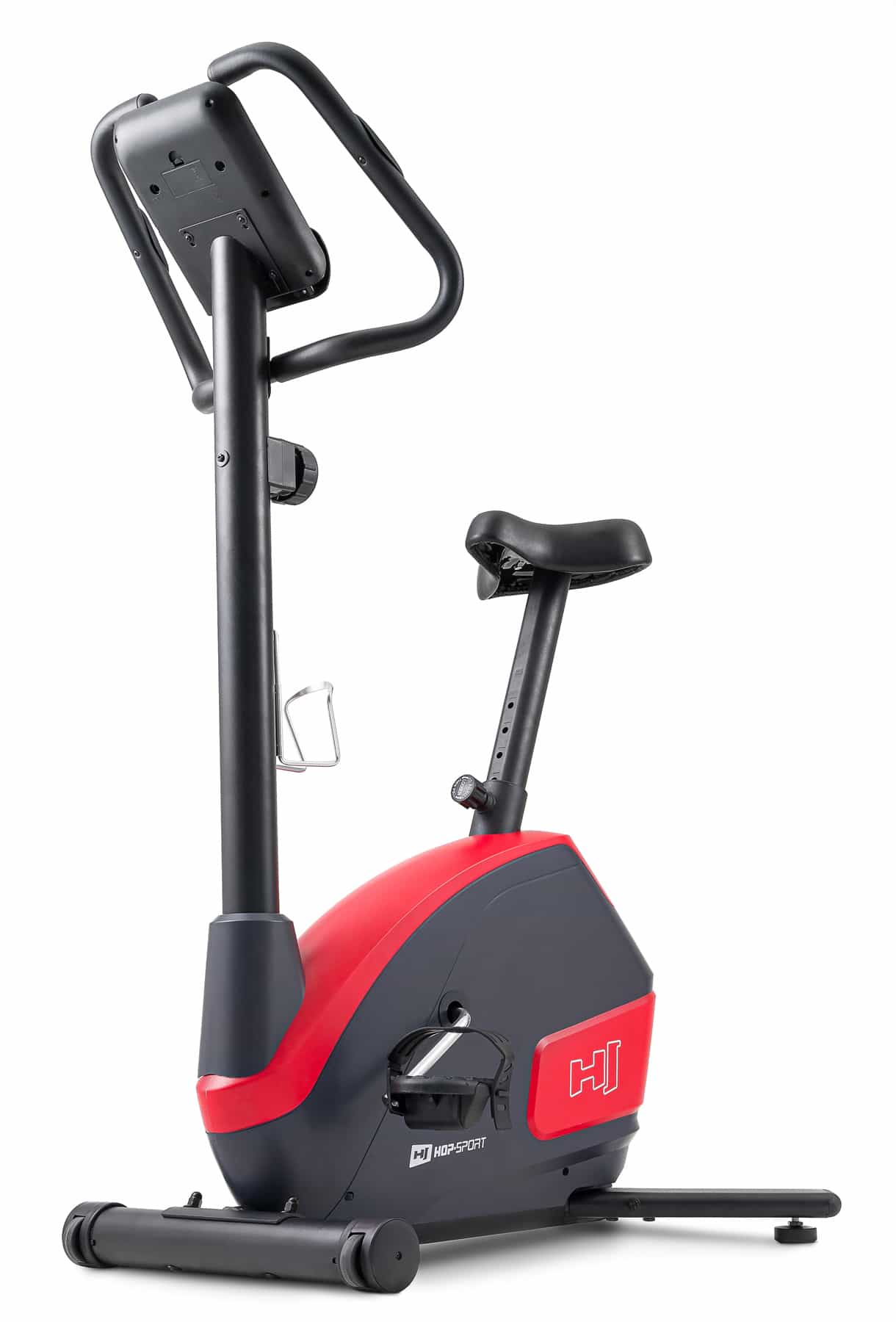 Велотренажер Hop-Sport 035H Leaf Black/Red, 5902308219175