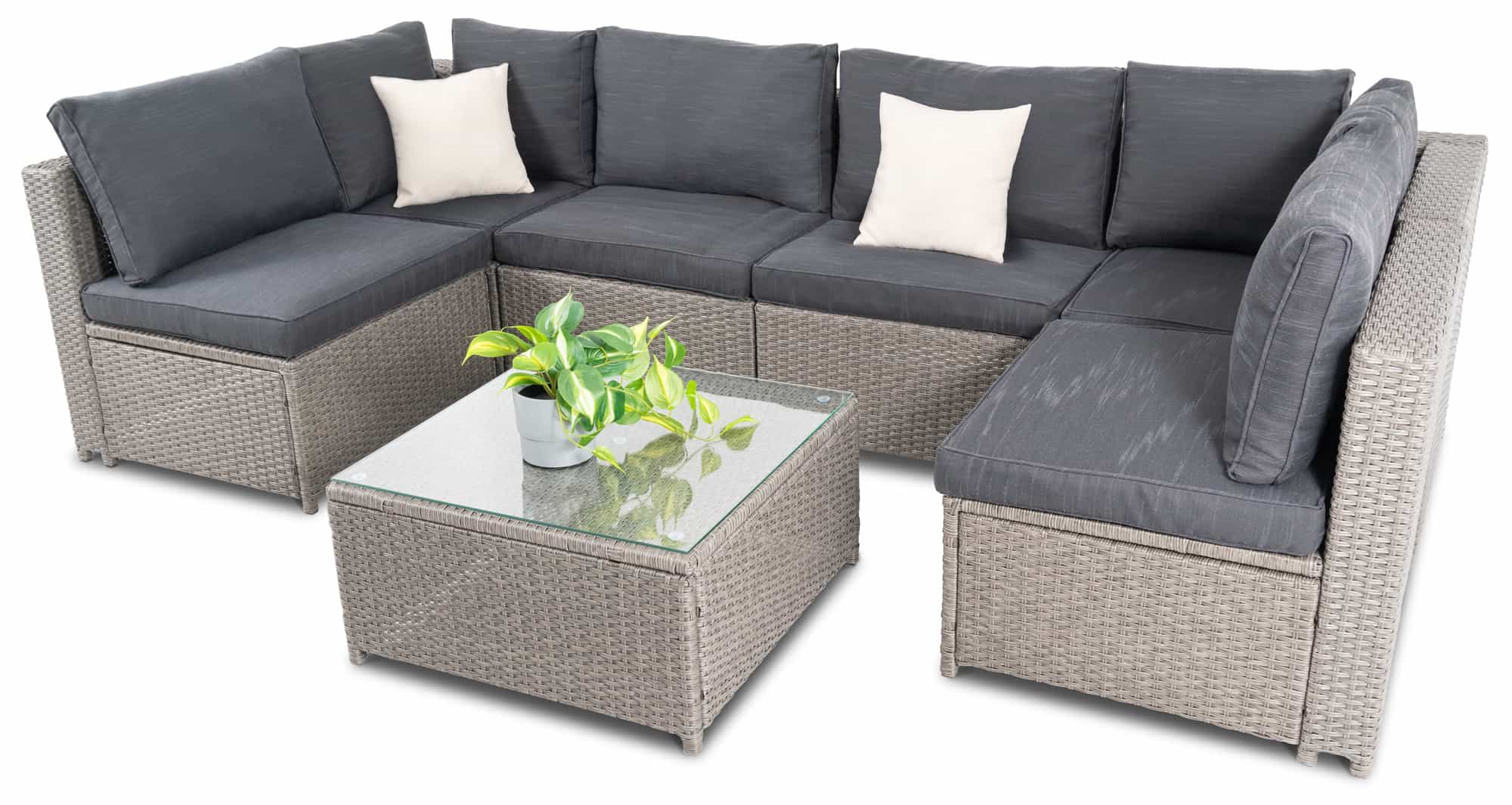 Садові меблі DiVolio Torino Grey, 5902308225442