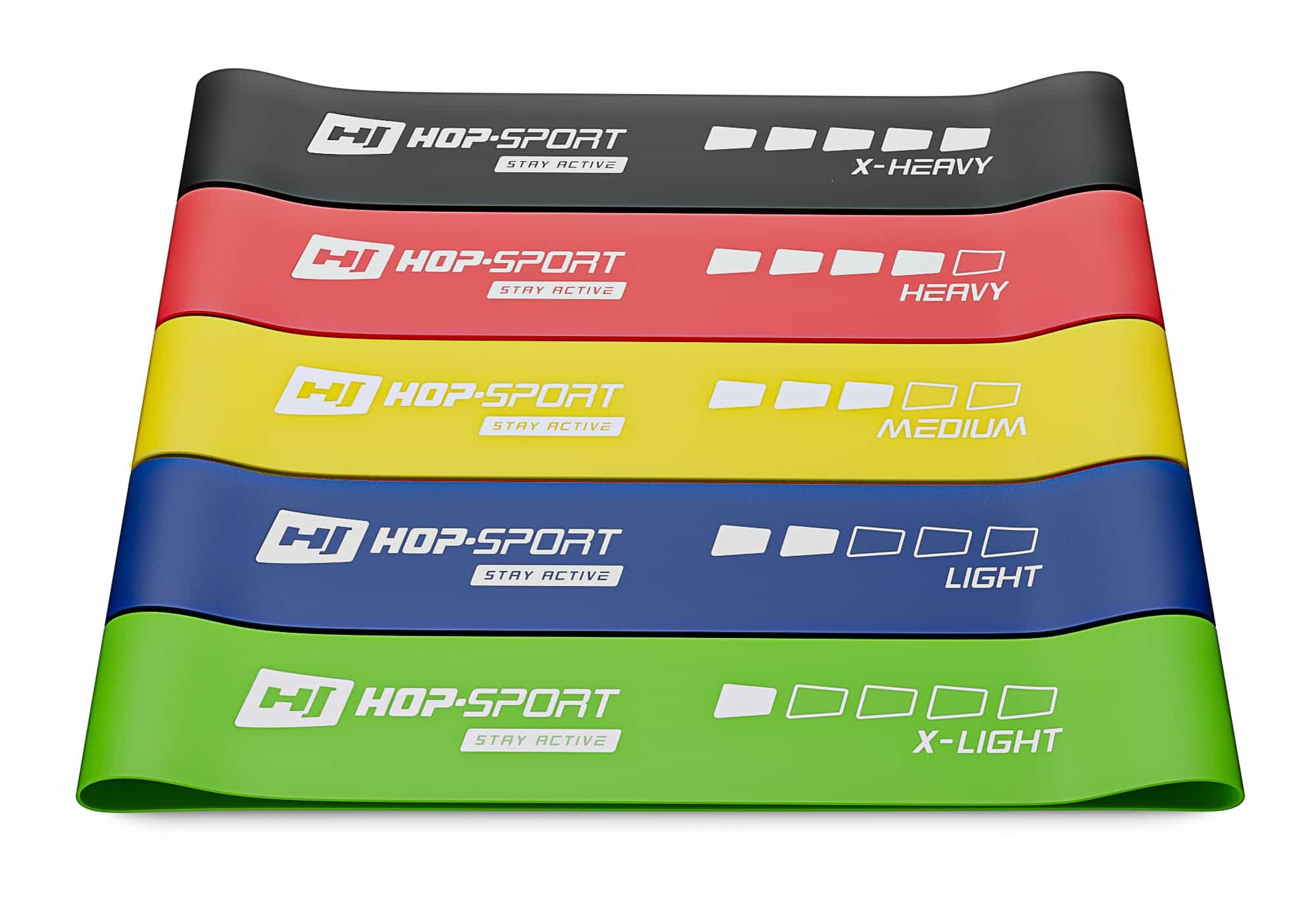Набір еластичних стрічок Hop-Sport L650RL 600 x 50 мм, 5902308217416