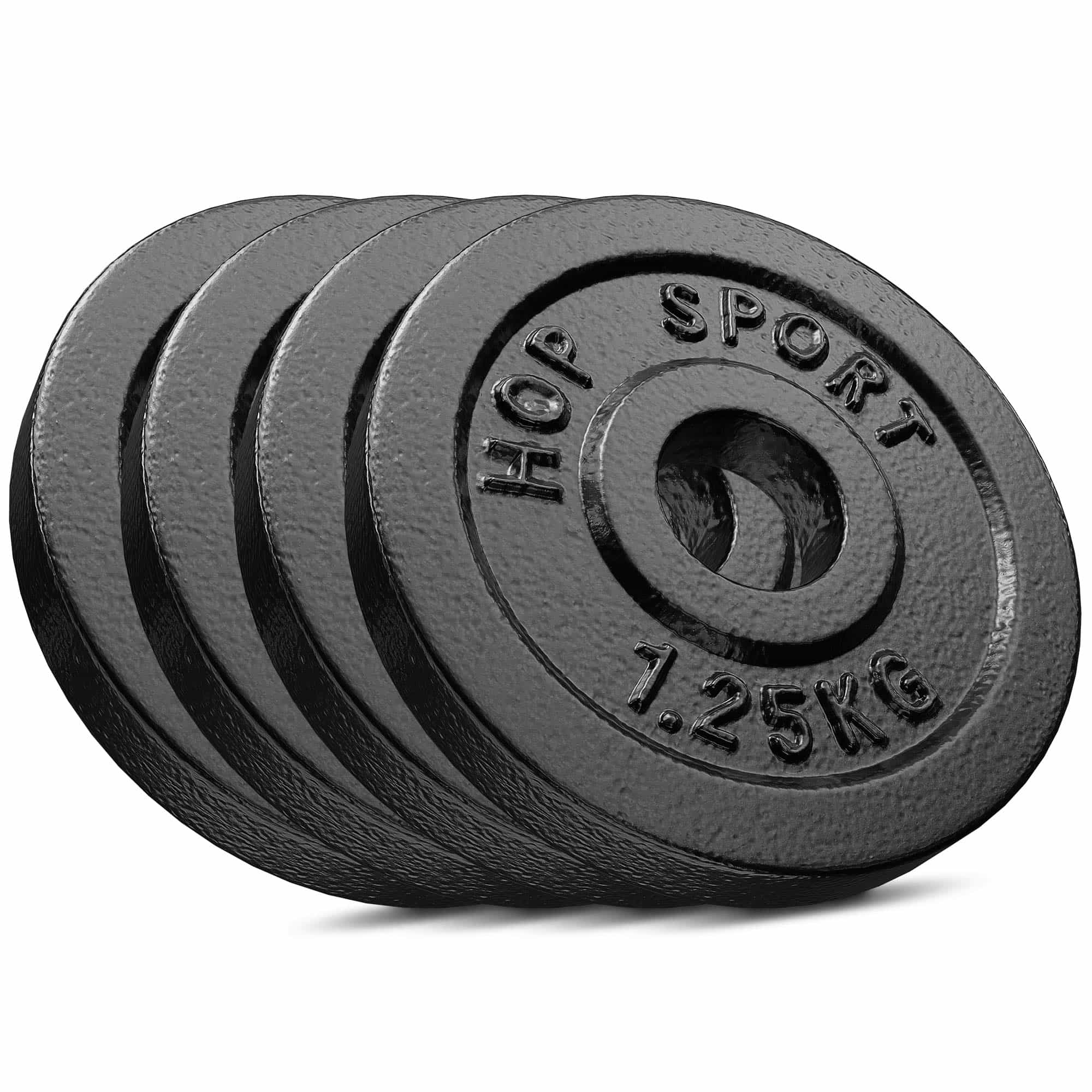Набір металевих дисків Hop-Sport Strong 4 x 1,25 кг, UT-00000553