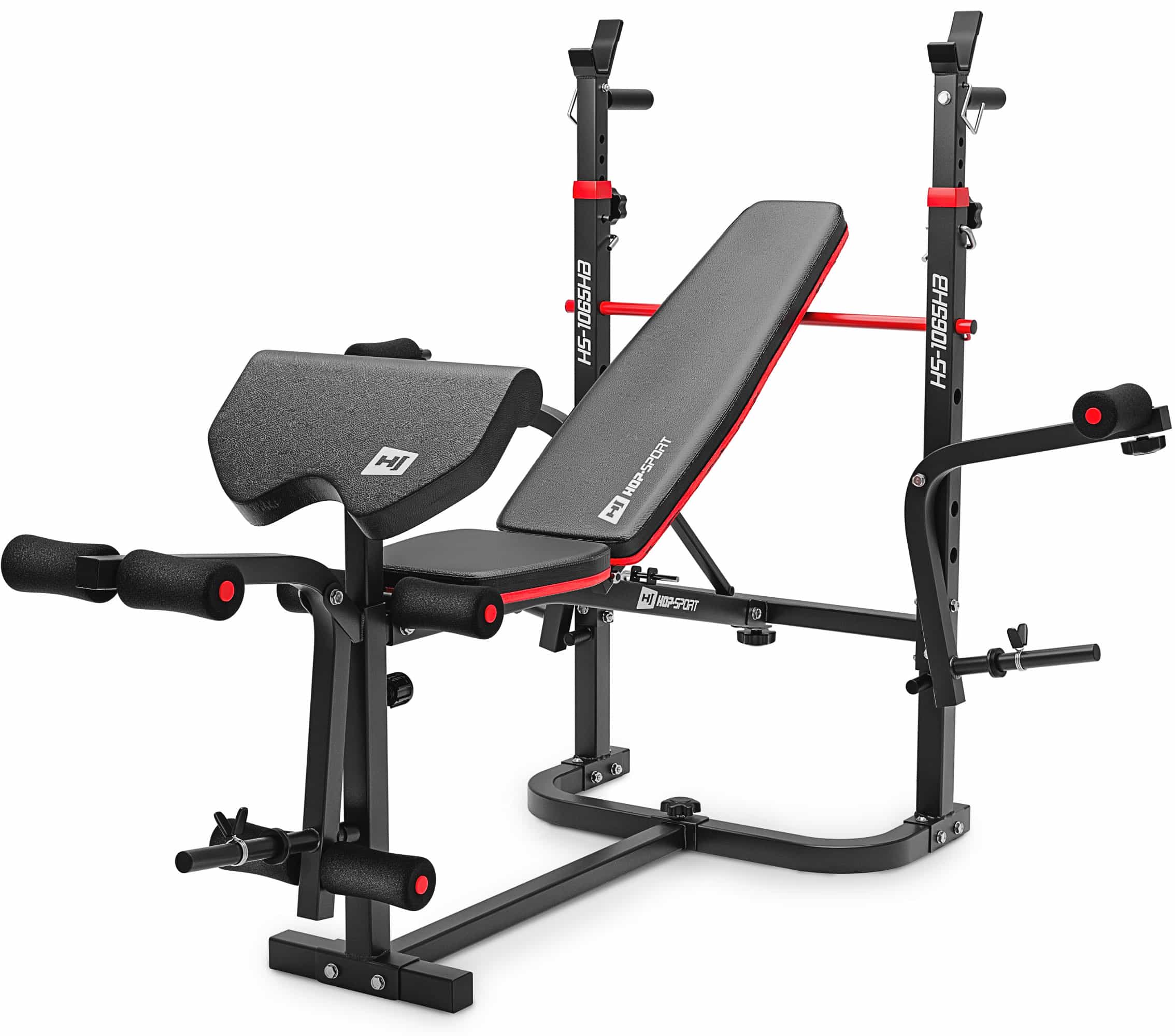 Лавка тренувальна Hop-Sport 1065HB PRO з партою Скотта, 5902308223752