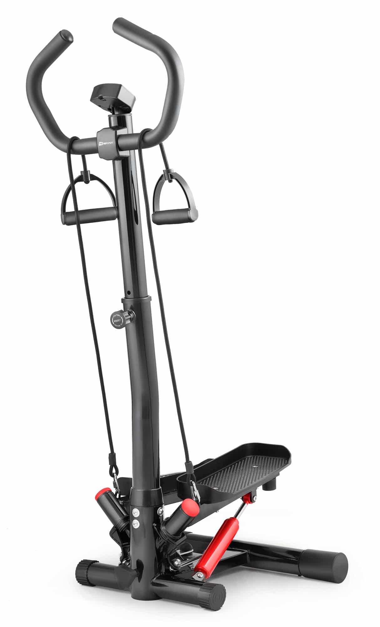 Степпер зі стійкою Hop-Sport 055S Noble червоний, 5902308216259