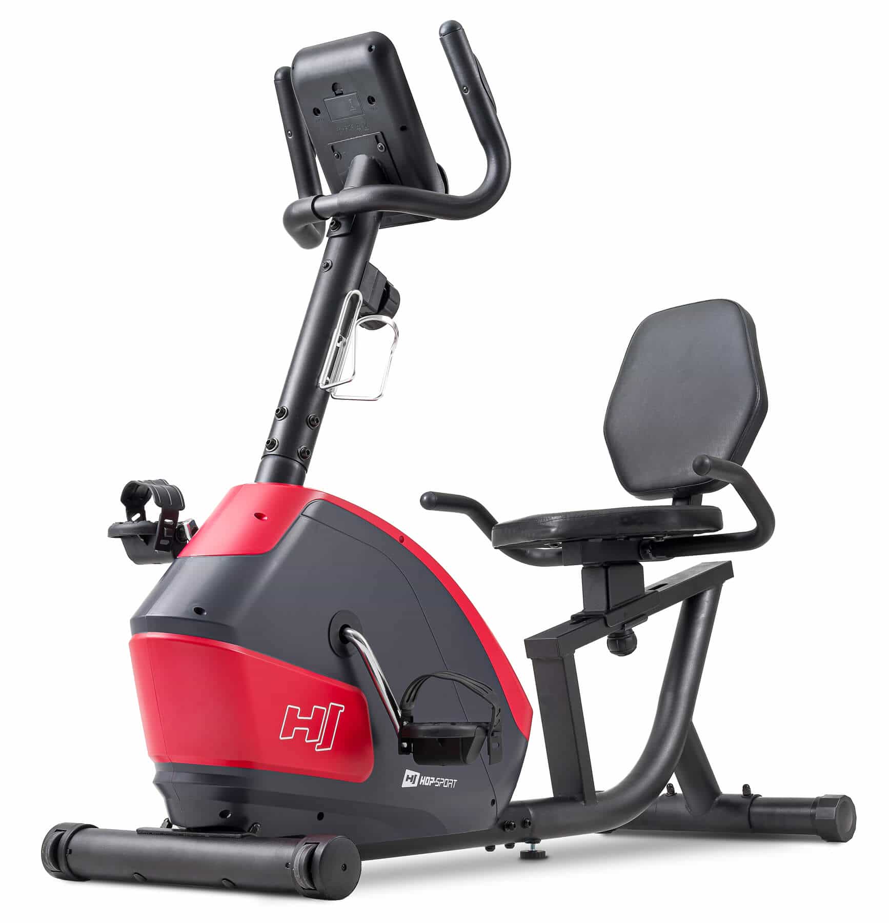 Велотренажер Hop-Sport 035L Solo Black/Red, 5902308219205