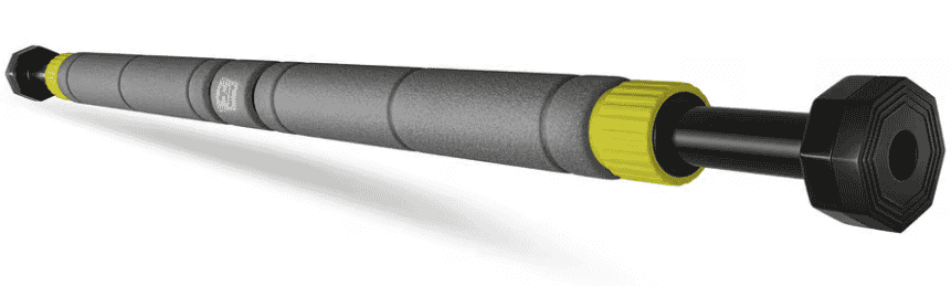 Турнік регульований Hop-Sport M050DP сіро-жовтий, 5902308224254