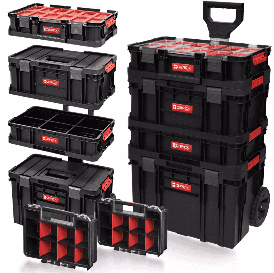 Набір ящиків для інструментів Qbrick System PROMO SET I 6в1, 5901238252597