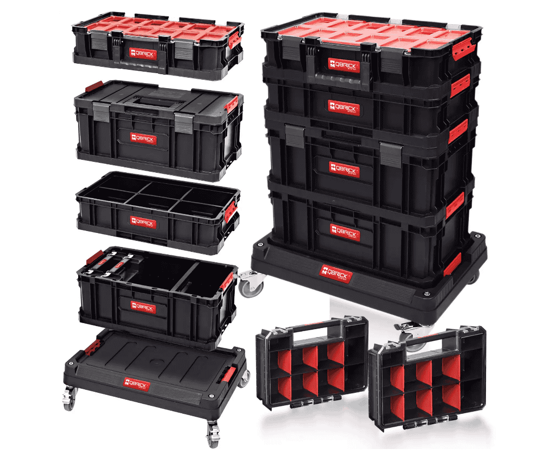 Набір ящиків для інструментів Qbrick System PROMO SET II 7в1, 5901238252603