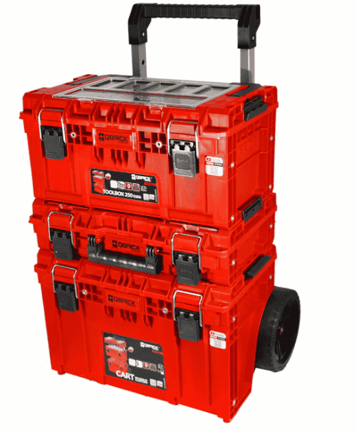 Комплект ящиків для інструментів Qbrick System PRIME SET 2 RED Ultra H, 5901238257981